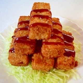 高野豆腐のコンソメ風味フライ